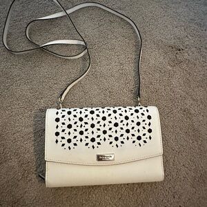 Kate Spade White Crossbody Bag